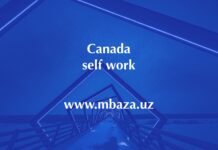 Canada self work Canada self work